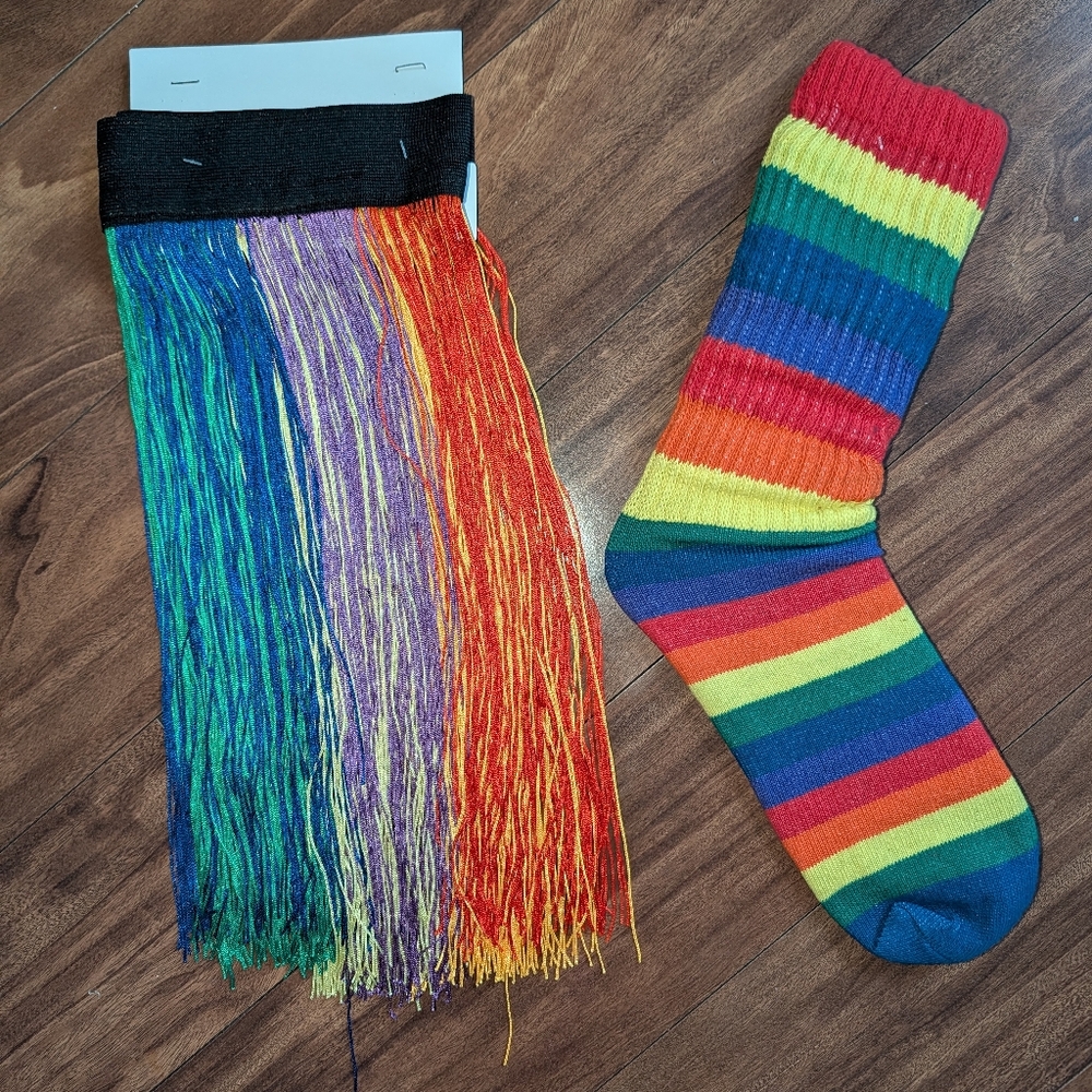 Colorful Striped Men's Socks